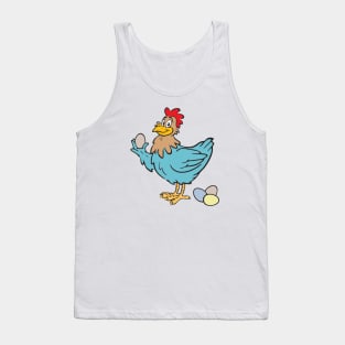 Easter Egger Chicken Tank Top